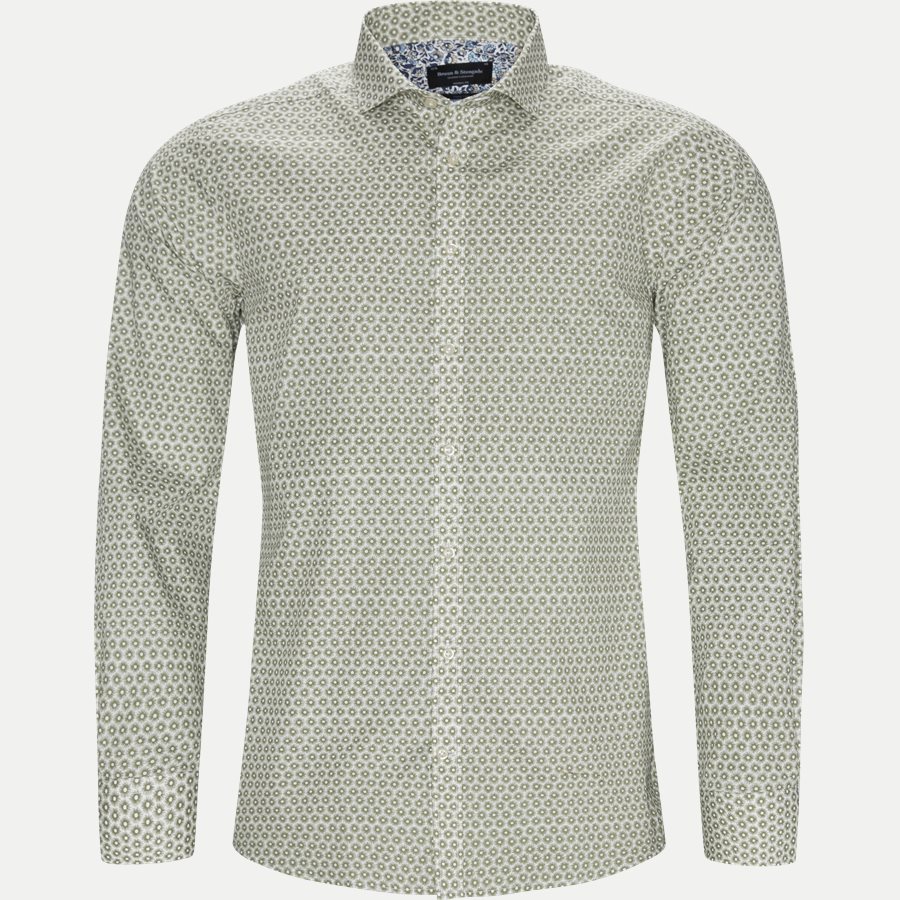 GIROUD - Giroud Skjorte - Skjorter - Modern fit - ARMY - 1