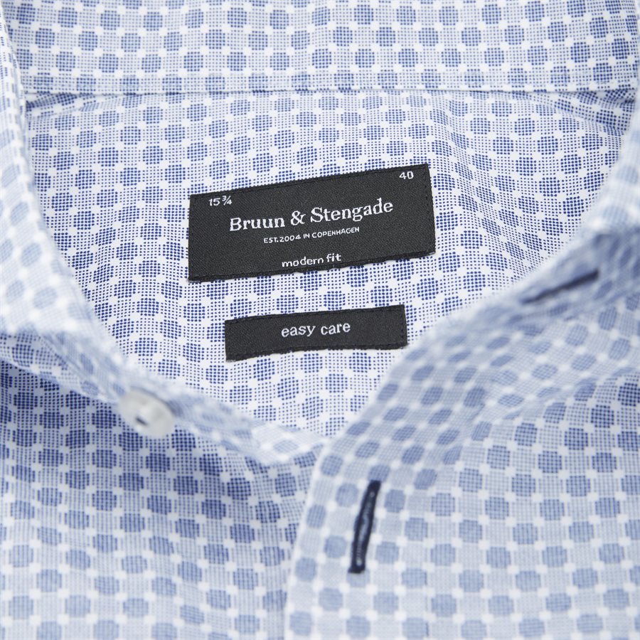 MATA - Mata Skjorte - Skjorter - Modern fit - BLÅ - 3