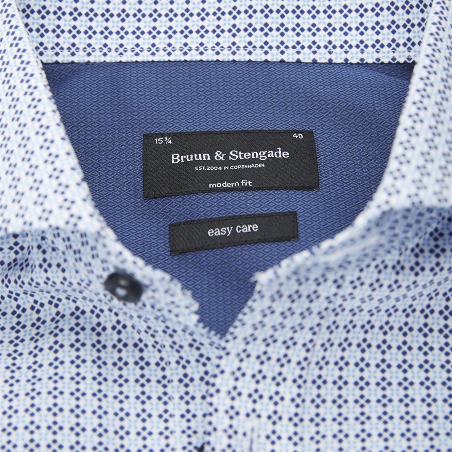 PJANIC - Pjanic Skjorte - Skjorter - Modern fit - BLÅ - 3