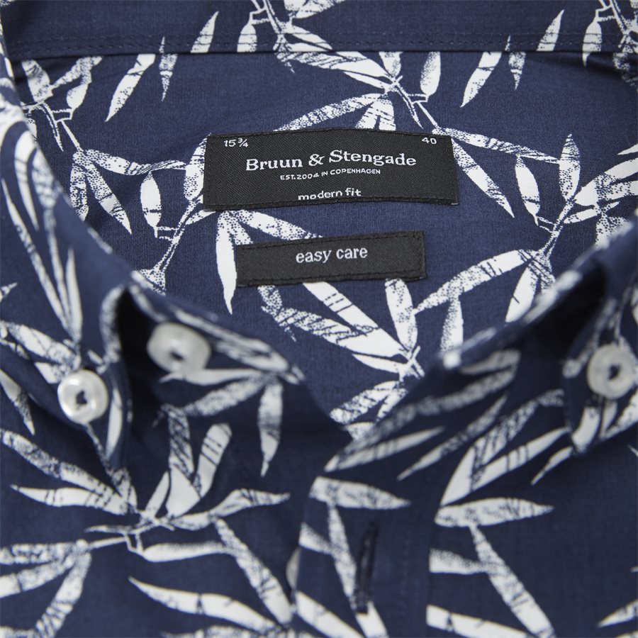 OBASSI - Obassi Skjorte - Skjorter - Modern fit - NAVY - 3