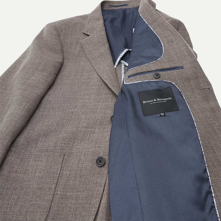 TESSIO - Tessio Blazer - Blazer - Regular - BRUN - 8