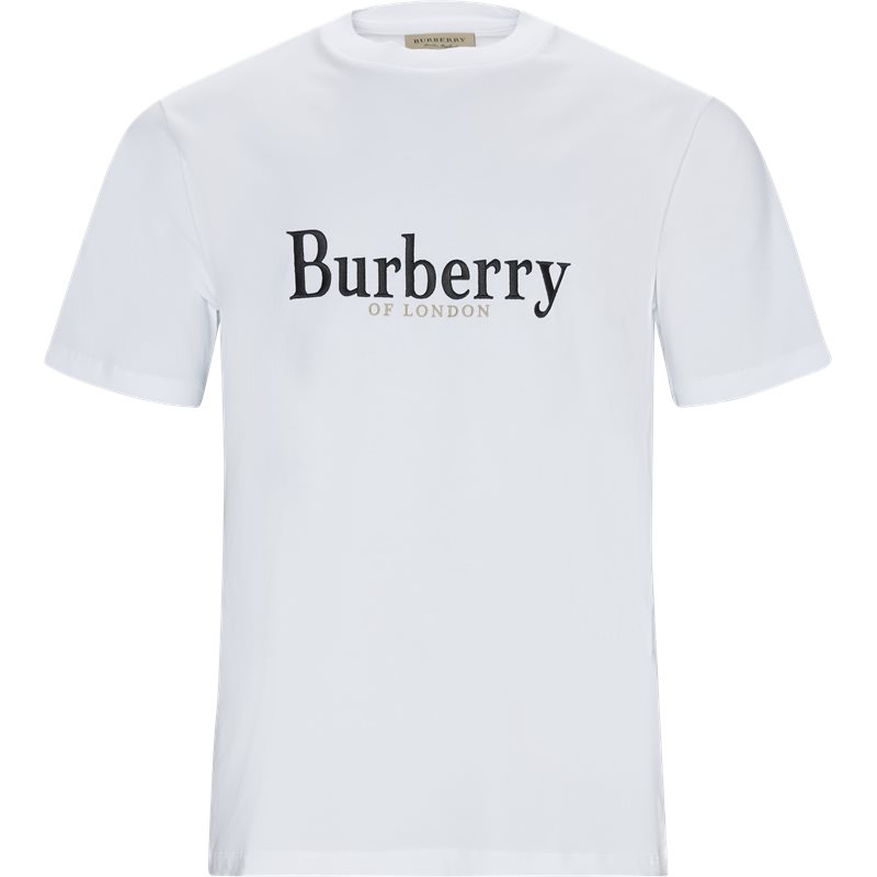 Burberry T-shirt Hvid Billede af Burberry T-shirt Hvid