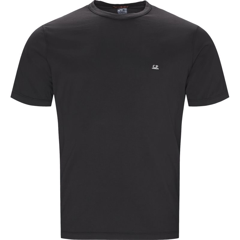 C.P. Company Mako Jersey Crew Neck T-shirt Sort Billede af C.P. Company Mako Jersey Crew Neck T-shirt Sort