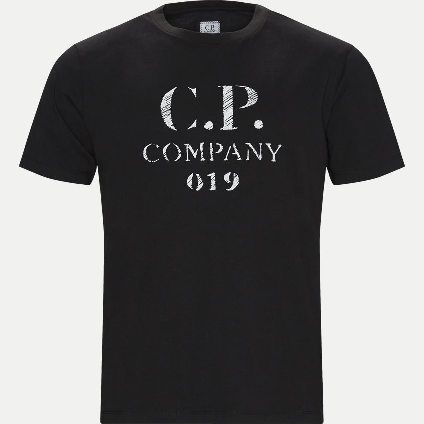 C.P. Company T-shirts TS158A 005100W SORT