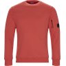 SS209A 005160W - Crew Neck Diagonal Fleece Sweatshirt - Sweatshirts - Regular fit - Rød