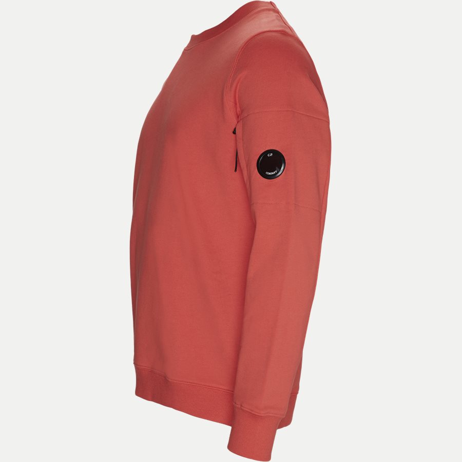 SS209A 005160W - Crew Neck Diagonal Fleece Sweatshirt - Sweatshirts - Regular fit - RØD - 4