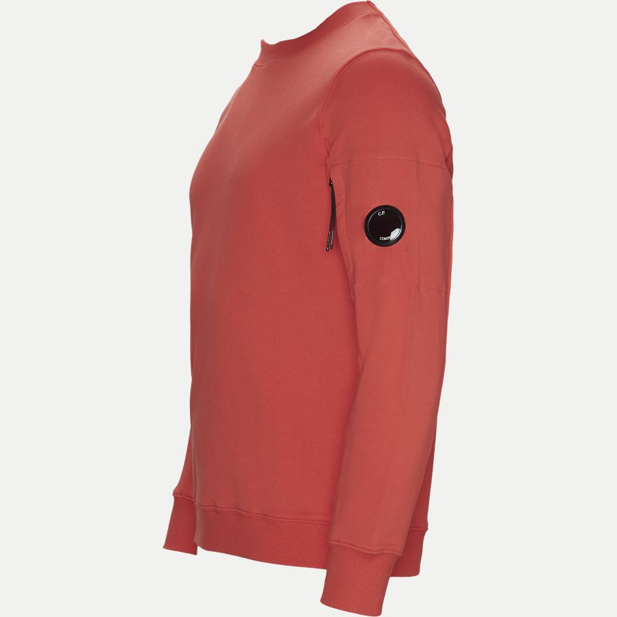 SS209A 005160W - Crew Neck Diagonal Fleece Sweatshirt - Sweatshirts - Regular fit - RØD - 5