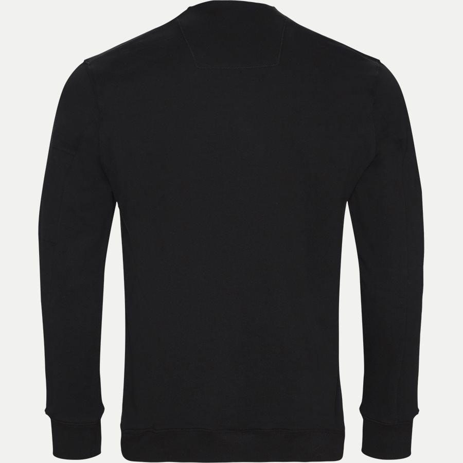 SS209A 005160W - Crew Neck Diagonal Fleece Sweatshirt - Sweatshirts - Regular fit - SORT - 2