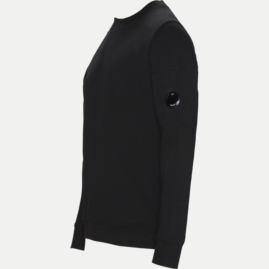 SS209A 005160W - Crew Neck Diagonal Fleece Sweatshirt - Sweatshirts - Regular fit - SORT - 3