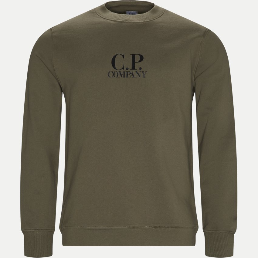 C.P. Company Sweatshirts SS166A 005160W OLIVEN