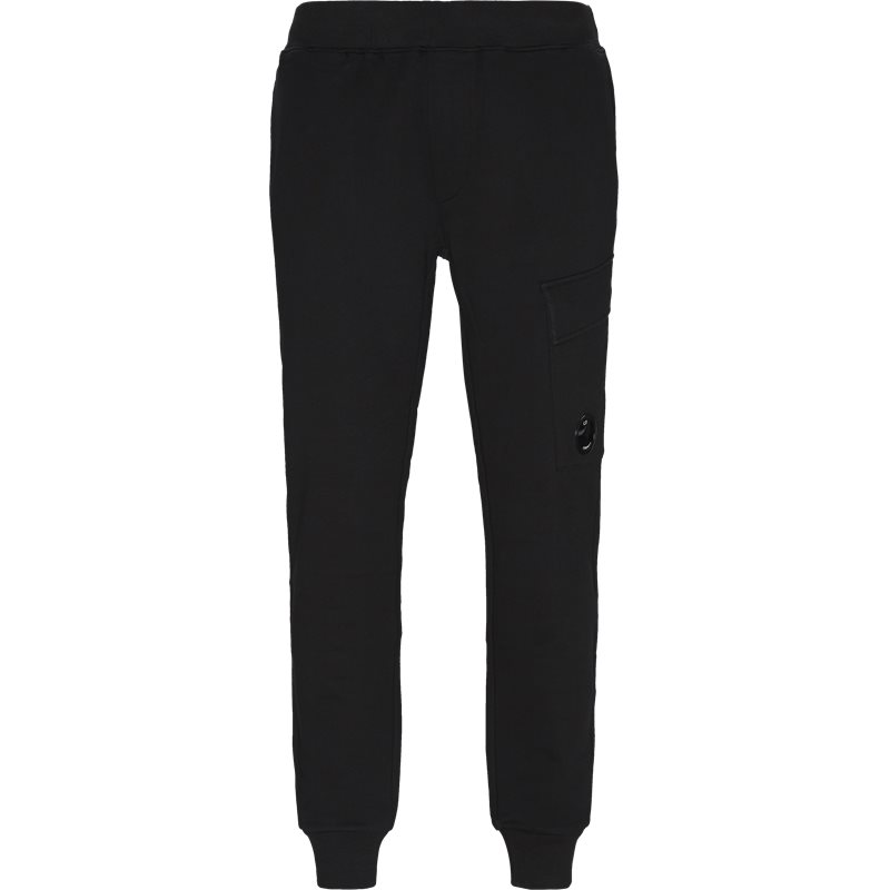 C.P. Company Diagonal Fleece Sweatpants Sort Billede af C.P. Company Diagonal Fleece Sweatpants Sort