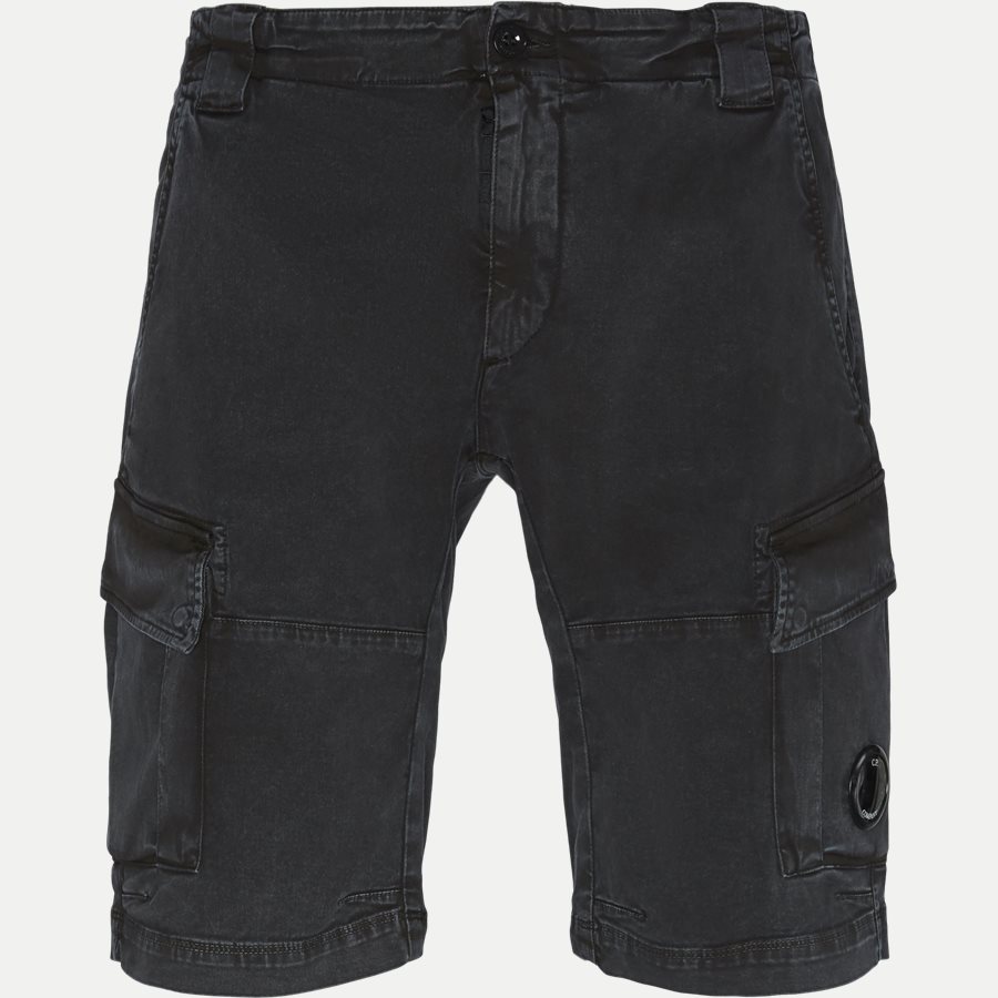 BE105A 005370S - Bermuda Cargo Stretch Garbardine Shorts - Shorts - Regular - SORT - 1