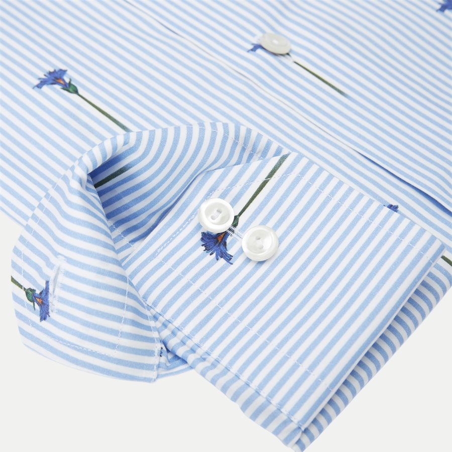 2144 79511/79311 - 2144 Poplin Skjorte - Skjorter - BLÅ - 4
