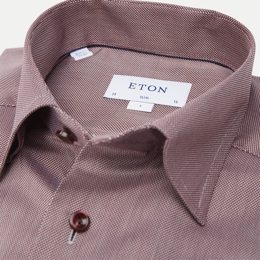 3429 61544/61344 - 3429 Signature Twill Skjorte - Skjorter - BORDEAUX - 2