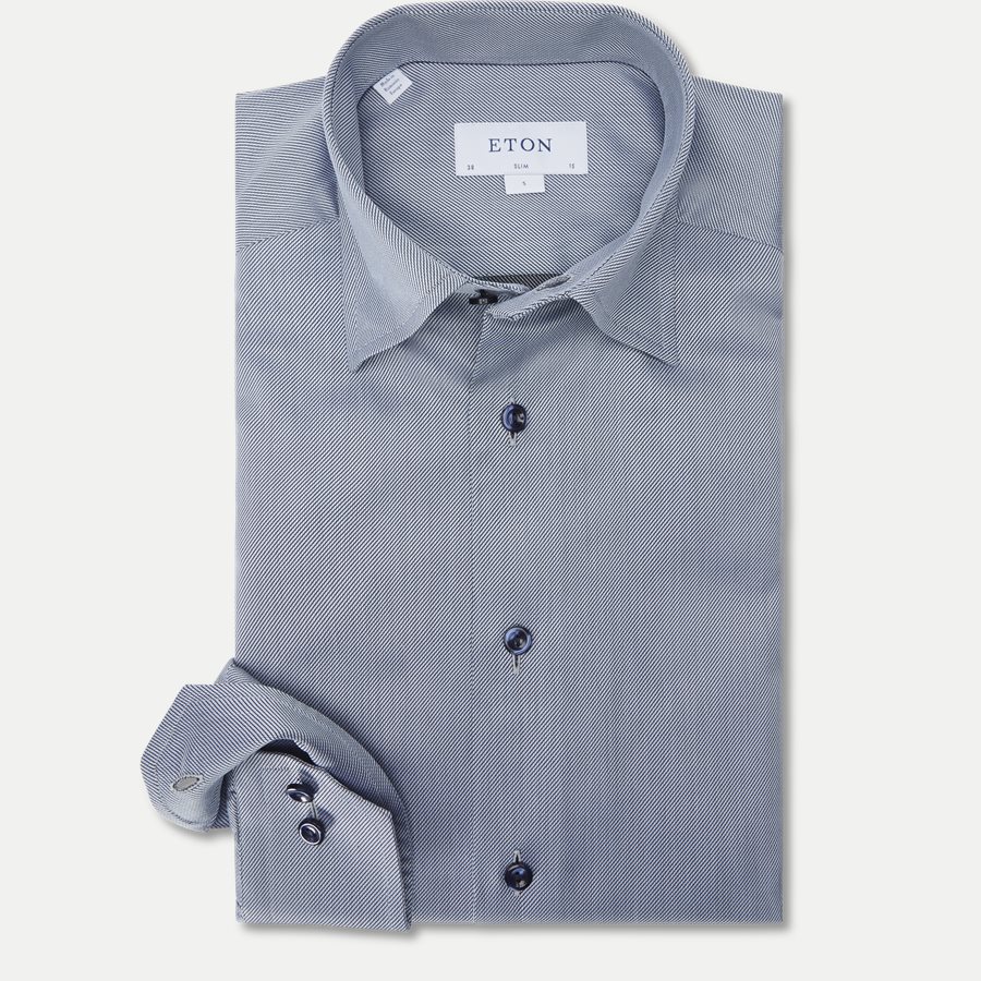 3429 61544/61344 - 3429 Signature Twill Skjorte - Skjorter - NAVY - 1