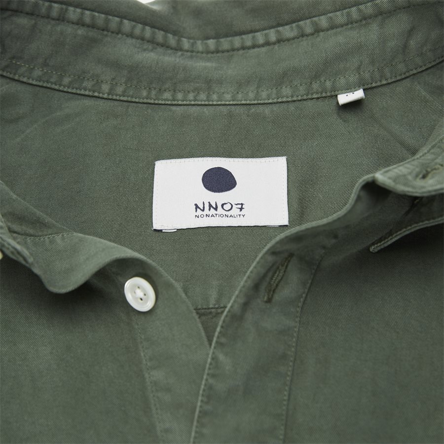 FALK 5969 - Falk Skjorte - Skjorter - Regular - ARMY - 3
