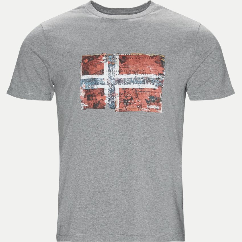Napapijri T-shirts SEITEM GRÅ