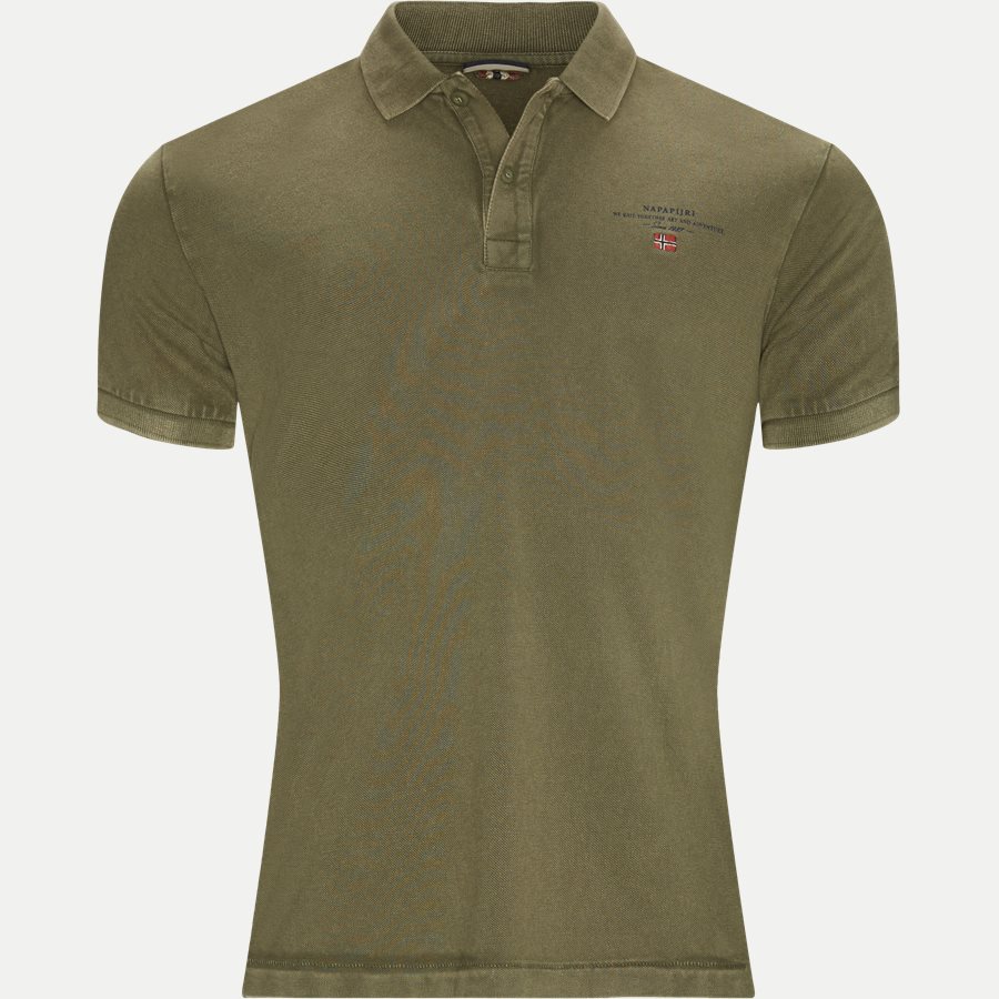 ELBAS - Elbas 2 Polo T-shirt - T-shirts - Regular - OLIVEN - 1