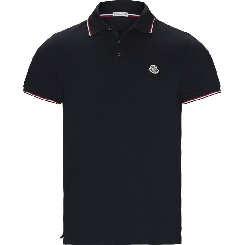 Moncler Regular fit 83456 84556 T-shirts Navy Billede af Moncler Regular fit 83456 84556 T-shirts Navy