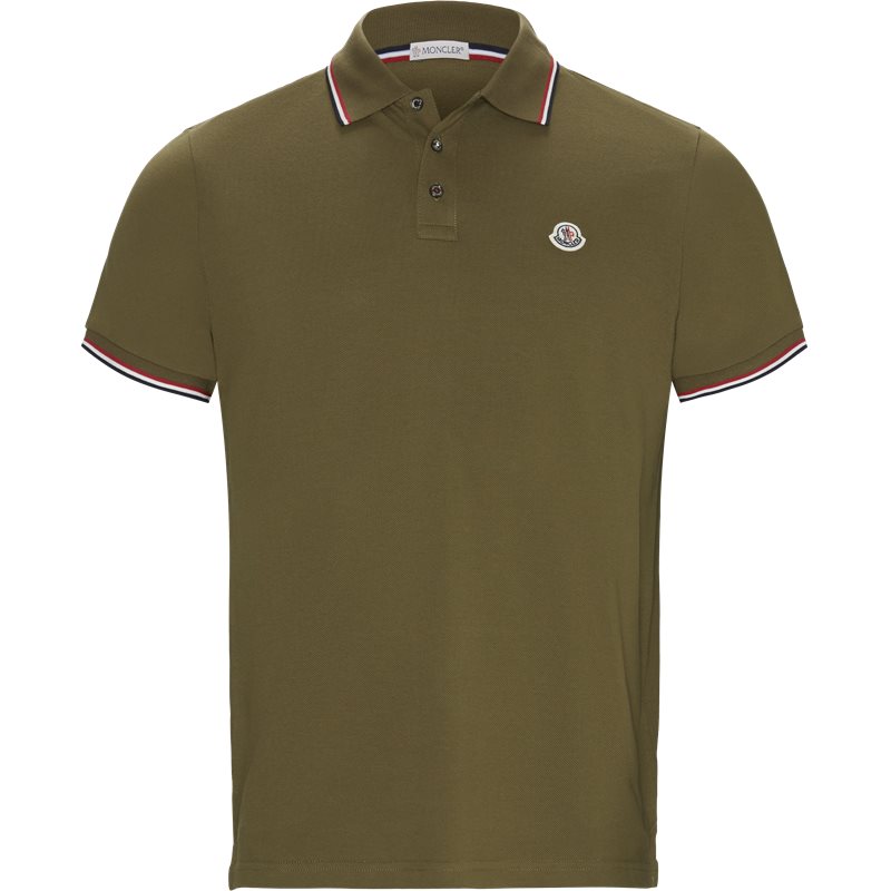 Moncler Regular fit 83456 84556 T-shirts Oliven Billede af Moncler Regular fit 83456 84556 T-shirts Oliven