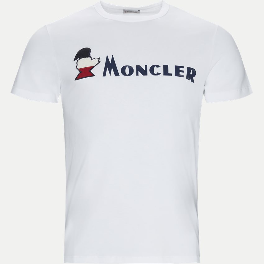Moncler T-shirts 80418 8390T HVID