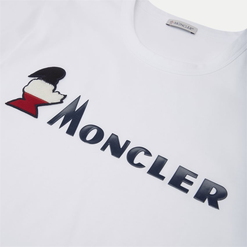 Moncler T-shirts 80418 8390T HVID