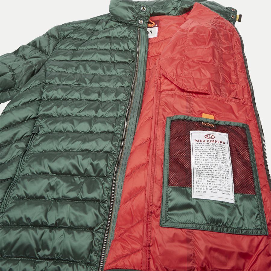 SX03 BREDFORD - Bredford Sheen Down Jacket - Jakker - Regular - GRØN - 9