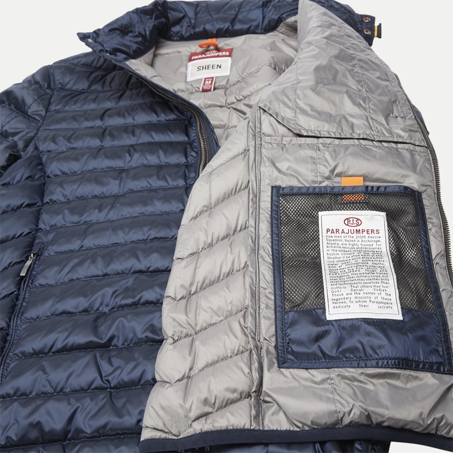 SX03 BREDFORD - Bredford Sheen Down Jacket - Jakker - Regular - NAVY - 9