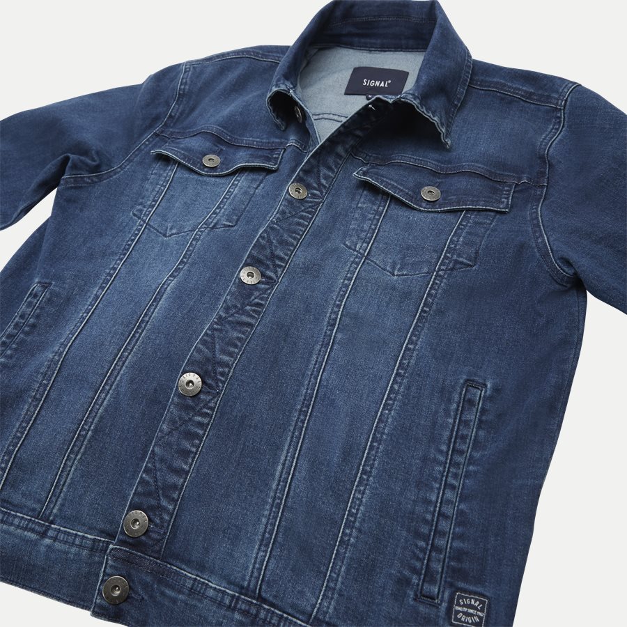 10126 1214 - Raw Blast Denim Jacket - Jakker - Regular - DENIM - 6