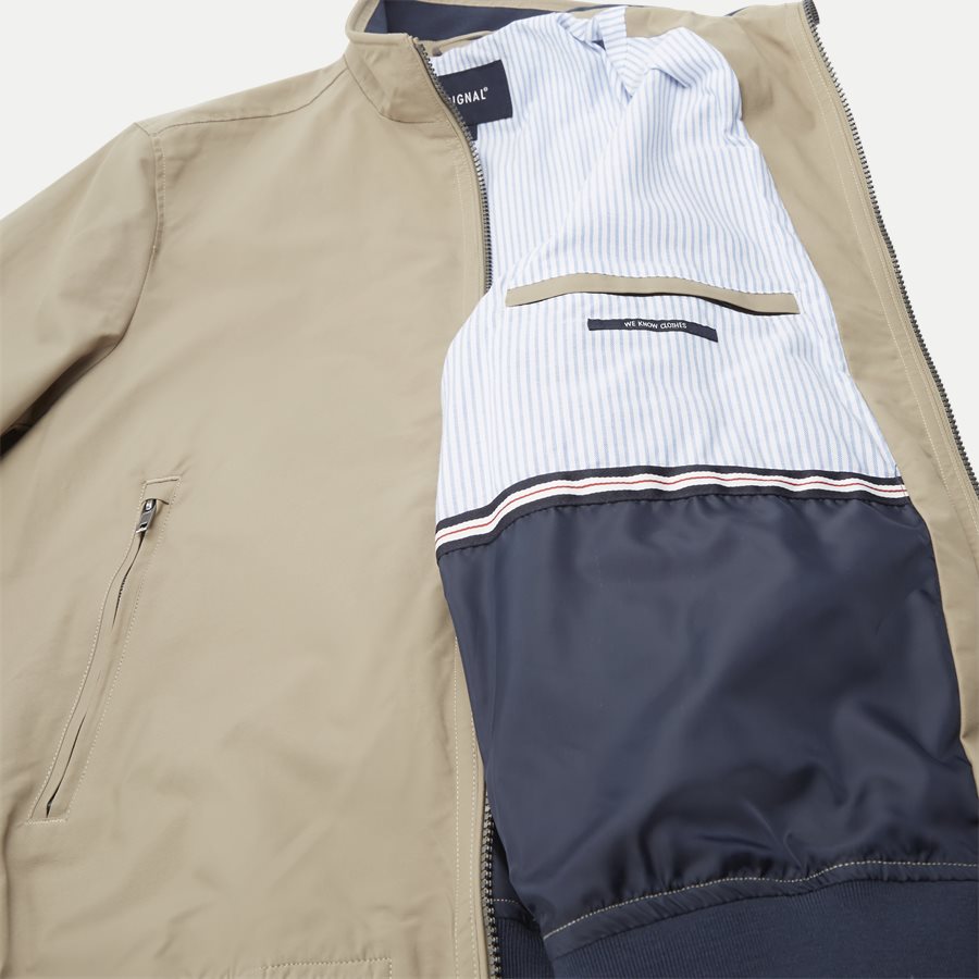 10142 0 - Asgar Bomber Vindjakke - Jakker - Regular - SAND - 7
