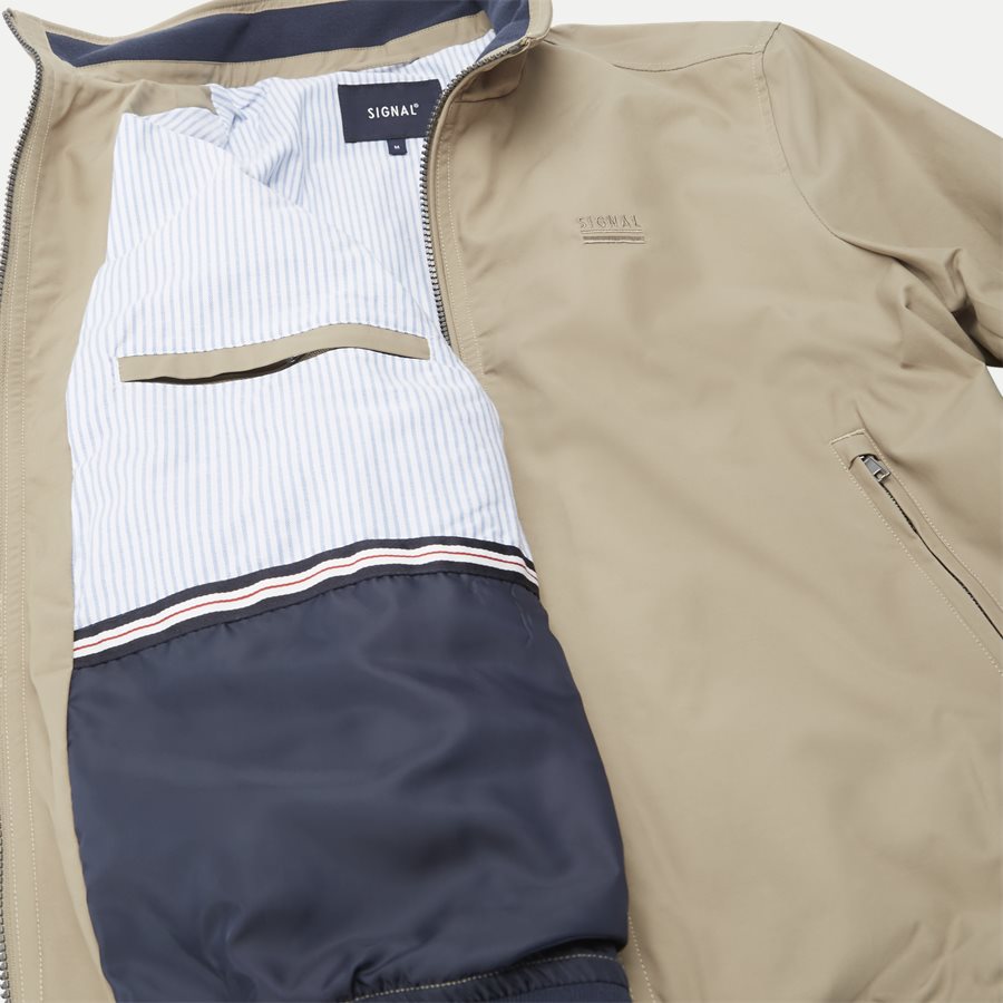 10142 0 - Asgar Bomber Vindjakke - Jakker - Regular - SAND - 8