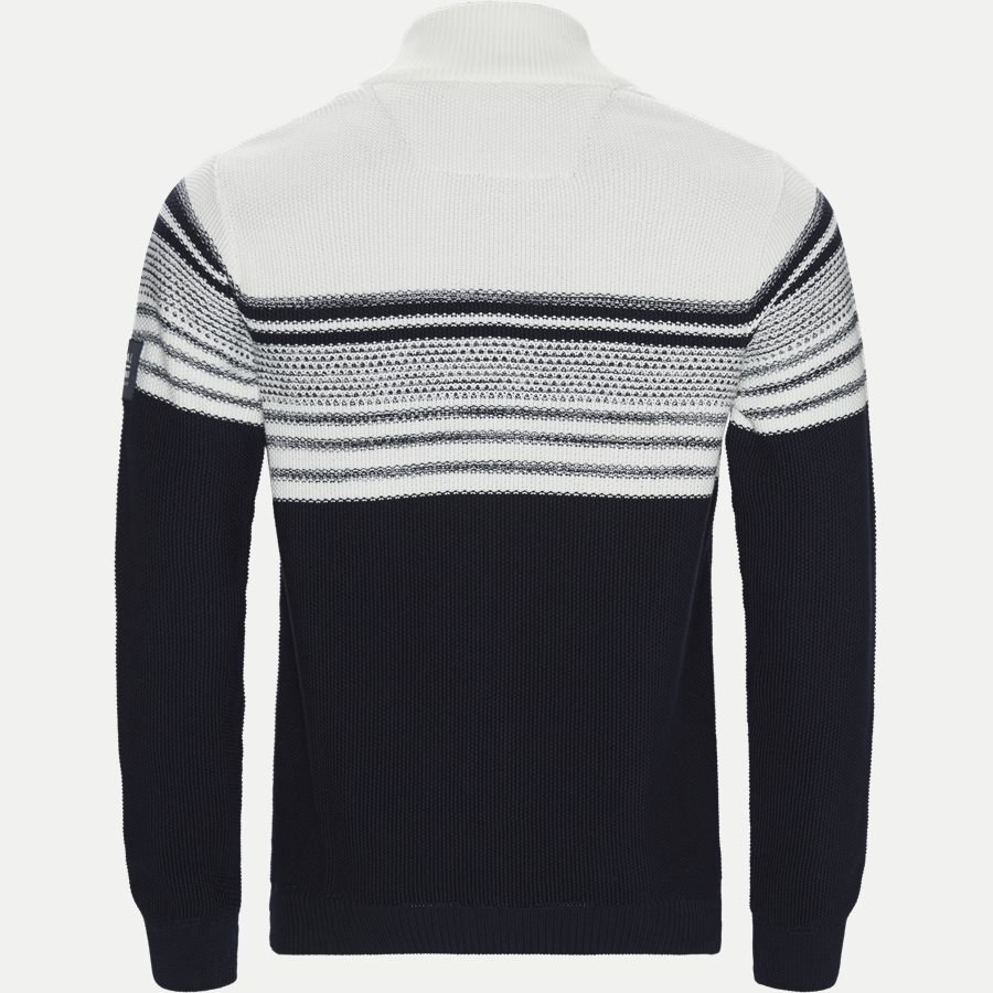 12281 1277 - Pax Half Zip Stripe Strik - Strik - Regular - NAVY - 2
