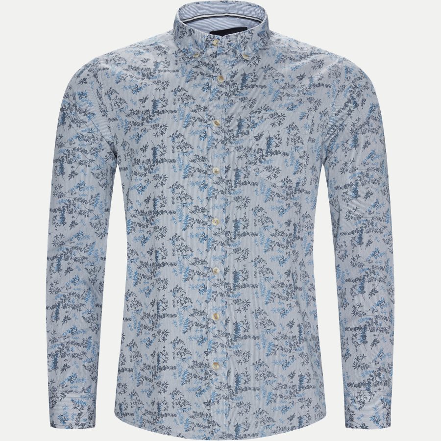 15284 1254 - Mads Blue Print CP - Skjorter - Regular - BLÅ - 1