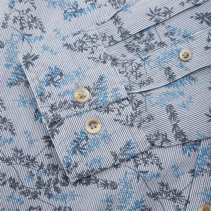 15284 1254 - Mads Blue Print CP - Skjorter - Regular - BLÅ - 4