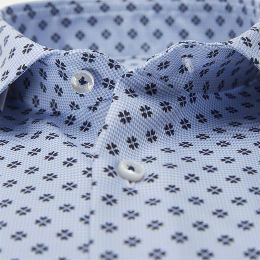 7758 712751/612751 - Twofold Super Cotton Skjorte - Skjorter - BLÅ - 3