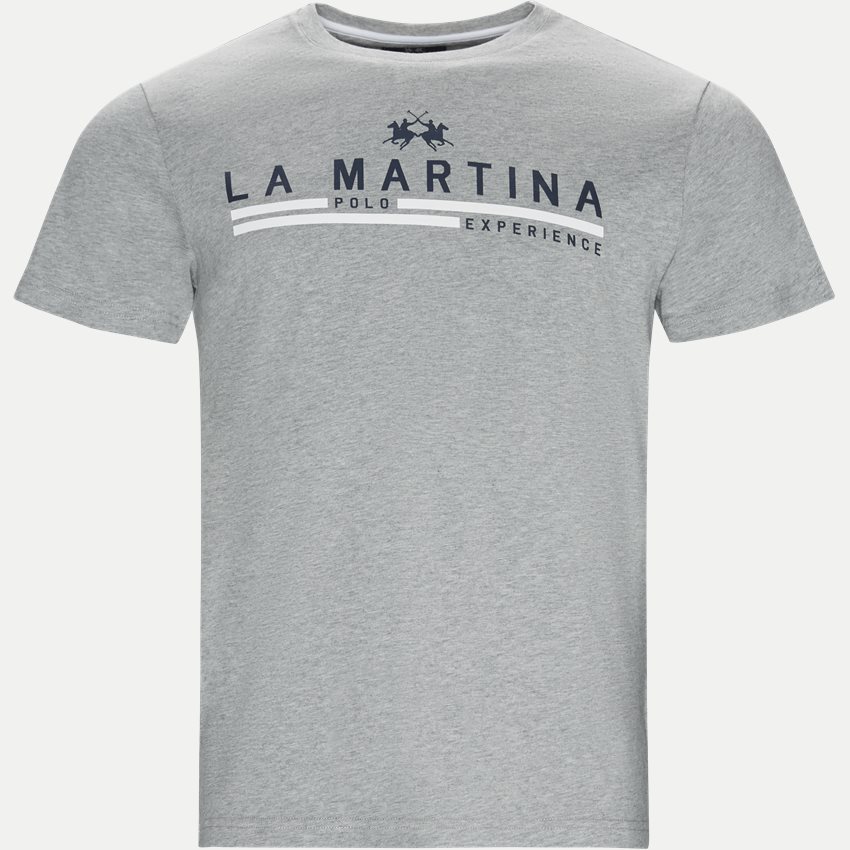 La Martina T-shirts NMR007-JS170 GRÅ