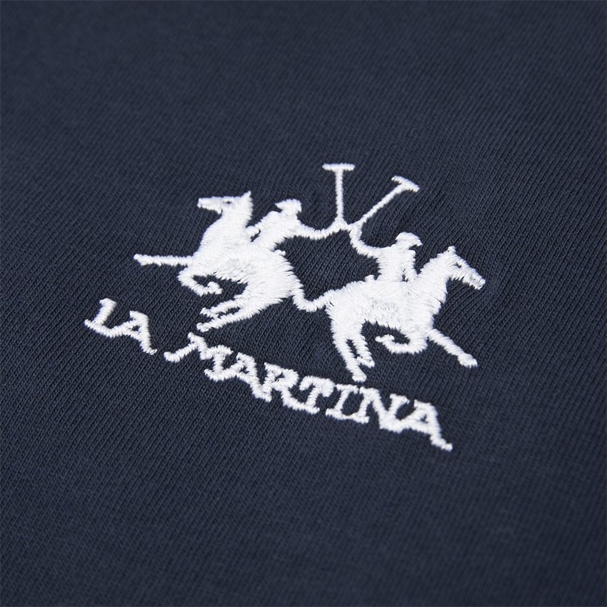 La Martina T-shirts NMPM60-JS168 NAVY