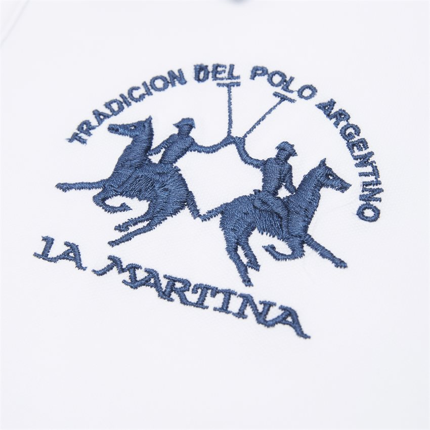 La Martina T-shirts CCMP01-PK001 HVID