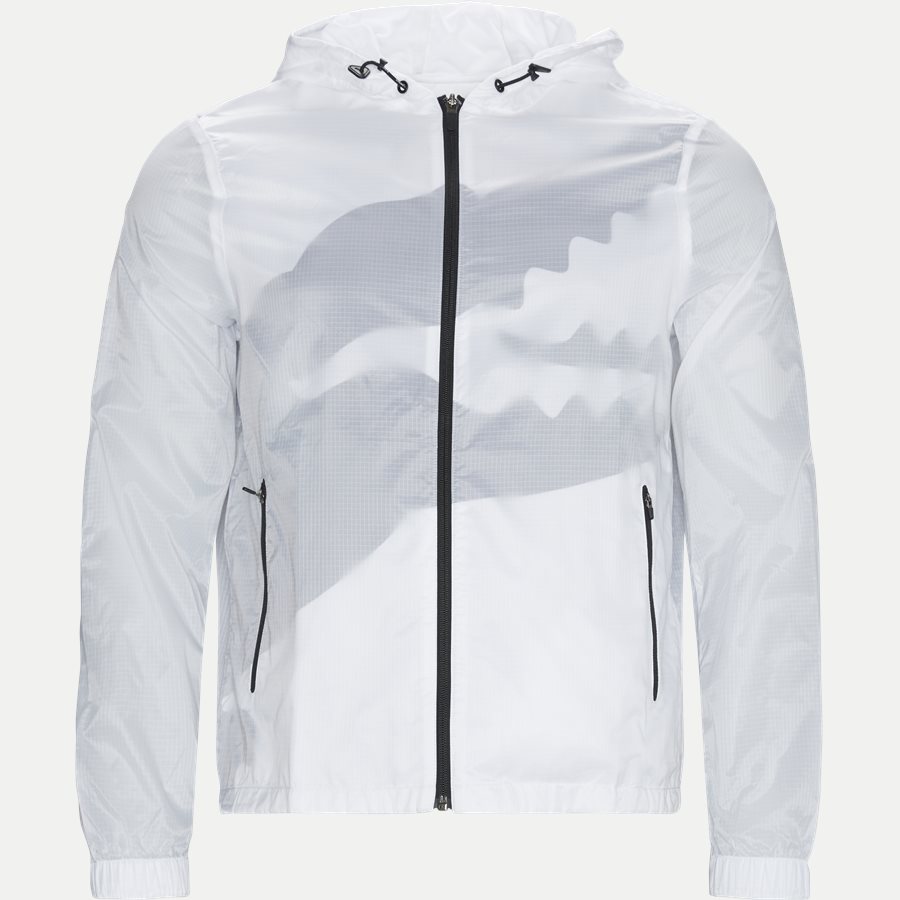 BH4406 - Sport Zip Oversized Croc Print Jacket - Jakker - Regular - HVID - 1