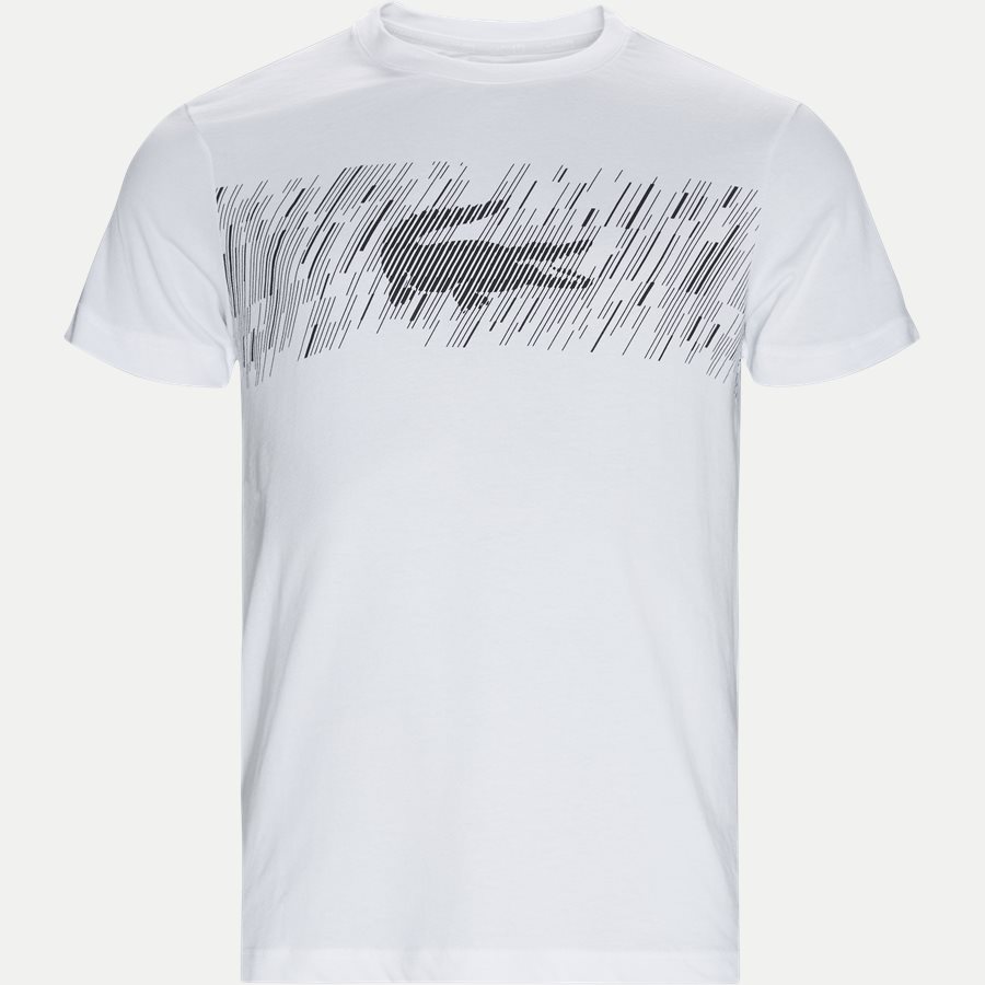 TH3496 - Croc Print Technical Jersey T-shirt - T-shirts - Regular - HVID - 1