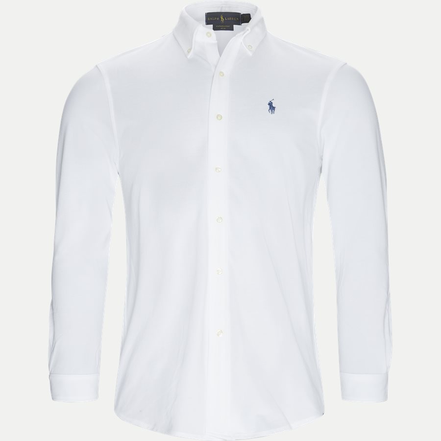 710654408, - Featherweight Mesh Shirt - Skjorter - Regular - HVID - 1
