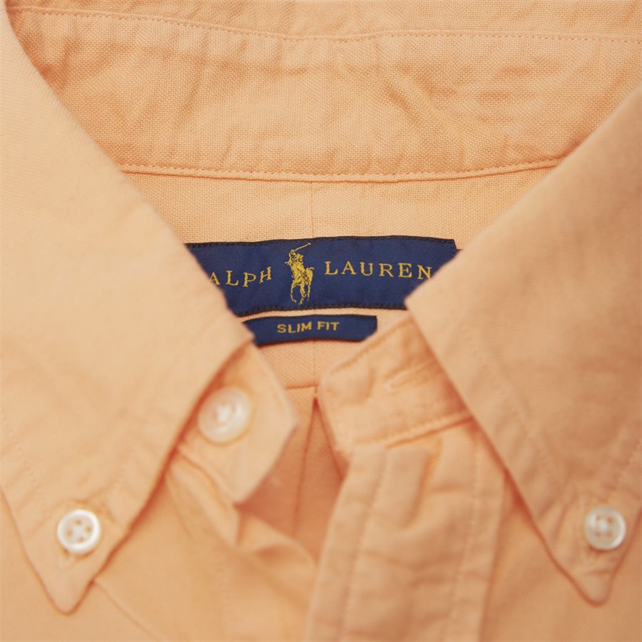 710736557 - Button-Down Skjorte - Skjorter - Slim - ORANGE - 4