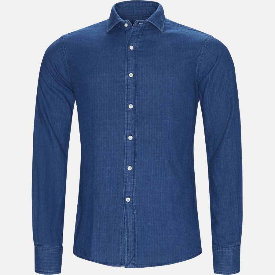 710742051 - Multi Slim Estate Skjorte - Skjorter - Slim - NAVY - 1