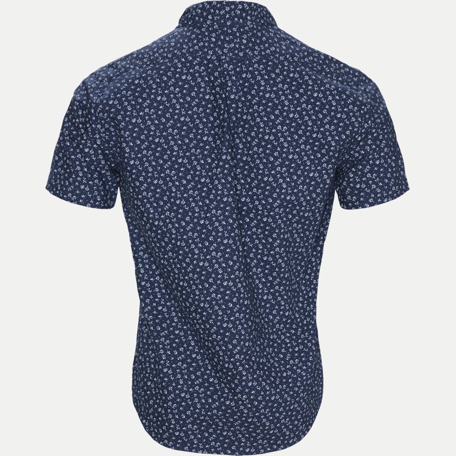 710740851 - Newport Flower Short Sleeved Shirt - Skjorter - Regular - NAVY - 2