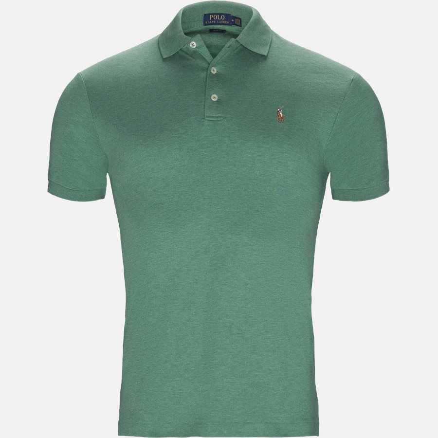 710652578, - Classic Soft Polo - T-shirts - Slim - GRØN - 1