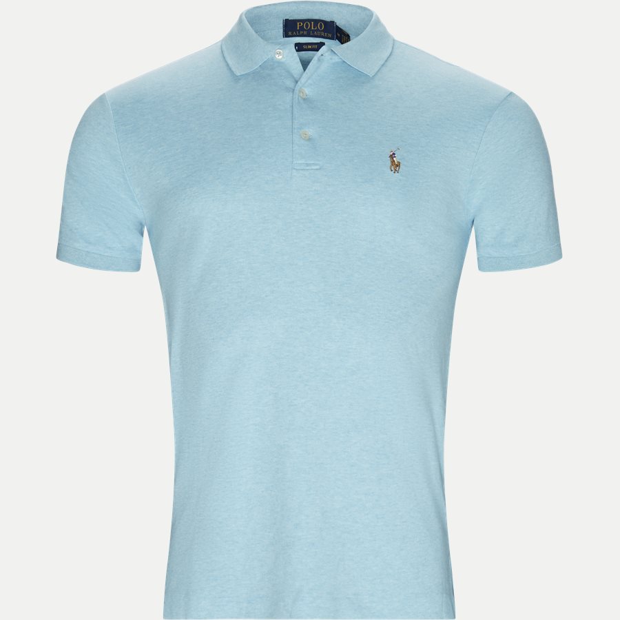 710652578, - Classic Soft Polo - T-shirts - Slim - TURKIS - 1