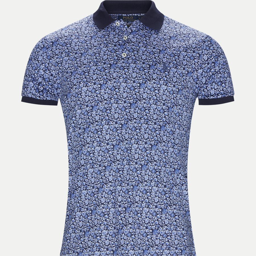 710744899 - Interlock Polo t-shirt - T-shirts - Slim - NAVY - 1