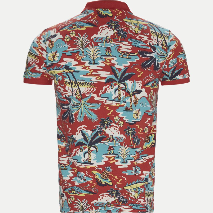 710720813 - Short Sleeve Pique Polo - T-shirts - Regular slim fit - RØD - 2