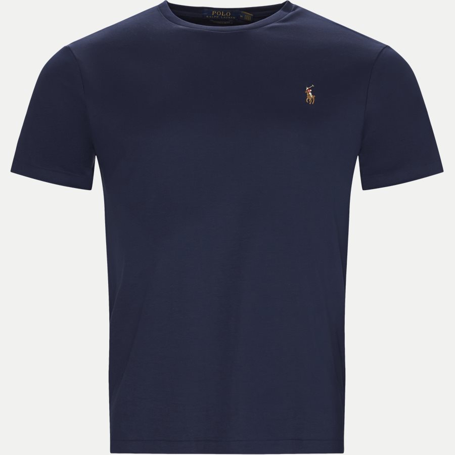 710740727 - Classic Crew Neck T-shirt - T-shirts - Regular slim fit - NAVY - 1