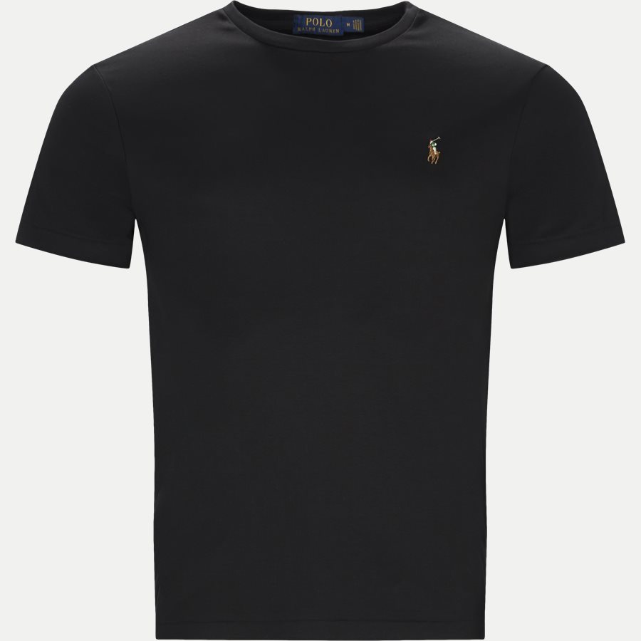 710740727 - Classic Crew Neck T-shirt - T-shirts - Regular slim fit - SORT - 1